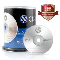 [HP] HP CD-R 700MB 52배속 100장케이크/공CD/공시디