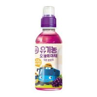 퓨어플러스 유기농 오늘의야채 키즈 포도맛 220ml