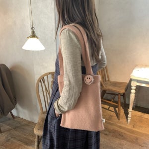 [SALE] 니트 미니 숄더백(2color) 셔닐, 희소(稀少)