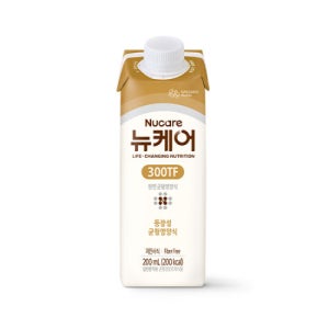 [본사공식몰] 뉴케어 300TF 200ml (30팩) 경관식 환자 경관영양식 저잔사식 등장성 필수지방신 MCT오일