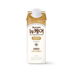 [본사공식몰] 뉴케어 300TF 200ml (30팩) 경관식 환자 경관영양식 저잔사식 등장성 필수지방산 MCT오일 담백한맛