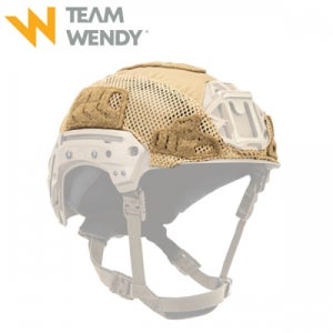 팀웬디 엑스필 카본/LTP 레일 2.0 헬멧 커버 (코요테브라운)