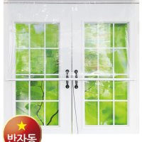 [반자동] 투명 연질비닐J 1T 롤스크린 (비닐폭120cm) / 원터치스크린 SW