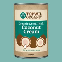 Sanmik Food TOPWIL ORGANIC 유기농 엑스트라 씩 코코넛크림 400ml