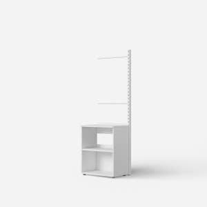 플롯 책장 프레임연결형 5단 60x40cm (옵션 택1)