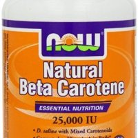 NOW Foods Natural Beta Carotene 180캡슐