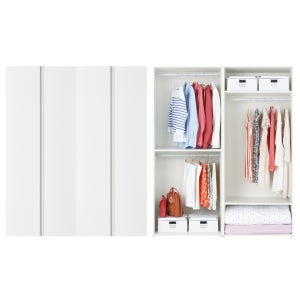 한샘 샘베딩 스테디 옷장세트 160cm높이194cm 행거형 10종