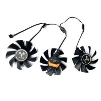 그래픽카드 팬 수리 부품 75mm igame gtx 1060 for colorful igame geforce gtx 1070ti gtx 1080 gtx 1050 비디오 카드  3개