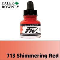달러로니 FW 아크릴잉크 낱색 29.5ml Simmering Red(713)