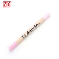 지그 브러셔블 투톤 브러쉬마카 붓펜 Baby Pink(026) Brushable 수성 피그먼트 잉크