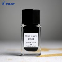 파이롯트 만년필잉크 이로시주쿠 15ml/TAK대나무숯