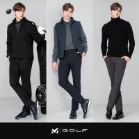 MILLET GOLF NEW 밀레골프 인터록 본딩 기모 팬츠 남성