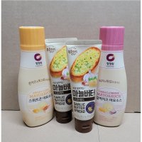 갈릭치즈마요소스 +복음자리마늘버터스프레드 +스위트콘마요소스 /피자 튀김등/바로발라먹는/과일잼/바게트 빵위에 요거트 토핑으로/콘치즈/토스트  상세설명