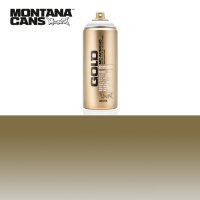 몬타나 골드 아크릴 락카 스프레이 400ml M3010 Gold matt