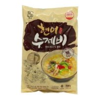 큰바위식품 두레생협 현미 수제비 500g