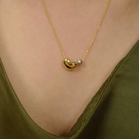 피오레 bubble heart necklace