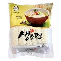 송학식품 생소면 1kg 얇은생면 x 10개입 BOX