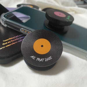 LP 스마트톡 [입체질감]문구사진커스텀 핸드그립 톡홀더, 쿨쿨잠스튜디오