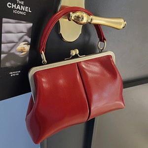 [천연소가죽 100%] 프레임 스몰백