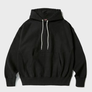 [아웃스탠딩] REVERSE HEAVY HOOD SWEAT_BLACK OS25FWHD01BK