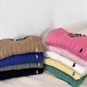 폴로 랄프로렌 여성용 라운드넥 니트 1color