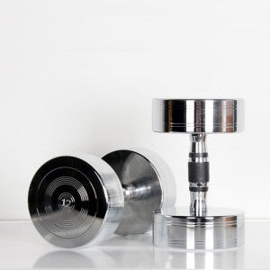 바디스톤 크롬도금 아령세트 12kg (2개입)