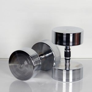 바디스톤 크롬도금 아령세트 20kg (2개입)