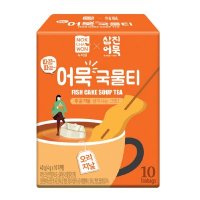 녹차원 삼진어묵 어묵 국물티 10T (40G)