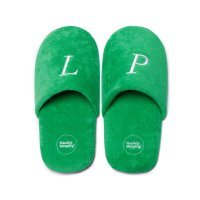 프랭클리슬리핑 FRANKLY SLEEPING 김나영님 Washable Terry Unisex Home Office Shoes - Light Green 21124