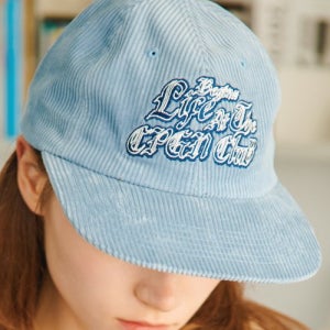 [꼼파뇨] 첨프 코듀로이 볼캡 스카이그레이 C21AW44