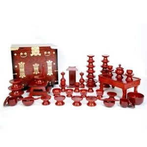 문화재 프리미엄 물푸레 제기 55p+제기함