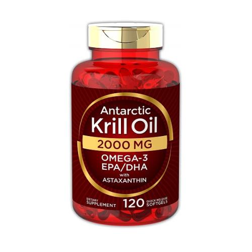 칼라일 <b>남극 크릴오일</b> 2000mg 120정/Antarctic Krill Oil/인지질/크릴새우/원액