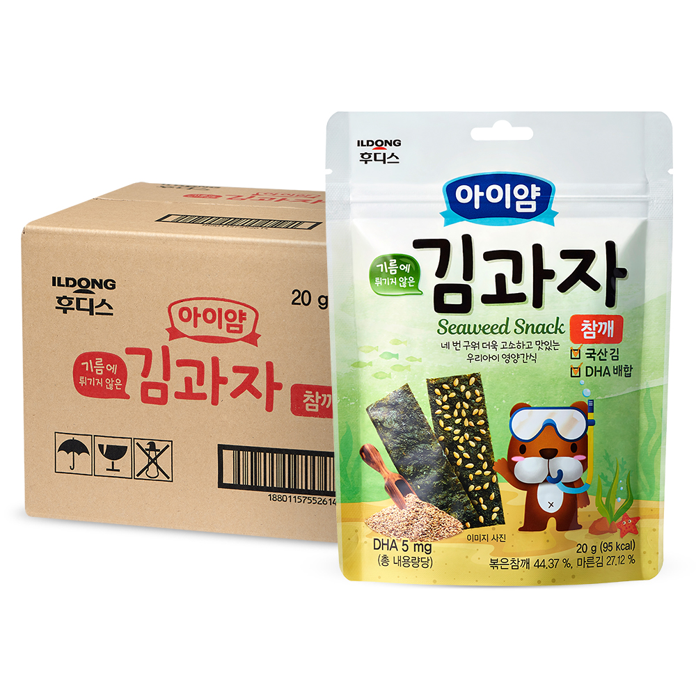 아이얌 김과자 참깨 제품 이미지