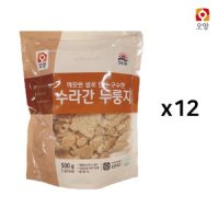 사조 오양 수라간 누룽지 500g x 12봉