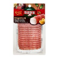 롯데푸드 의성마늘 한입 슬라이스햄 60g