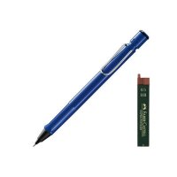 LAMY 사파리 샤프 114블루 샤프심 HB 랜덤발송 리플렛 케이스