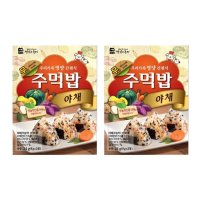 맛있는풍경 주먹밥 야채 24g × 2개