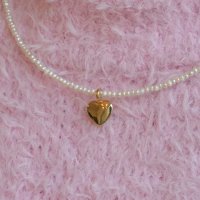 프리모떼 GEMSTONE HEART NECKLACE