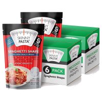 Skinny Pasta 곤약 면 국수 곤약 요리 곤약 스파게티 270g 6입 2팩