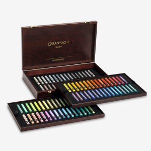 네오 오일 파스텔® 96색 우든박스