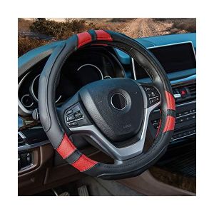 ZEVITO Lovely Lilo & Stitch Steering Wheel Covers for Car Universal 15 Inches Car Accessories Car Steering Wheel Cover for Women & Girls & Men 