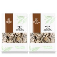 국내산 건조 연근 말린연근 차 600g (300gX2팩) 연근차