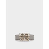 로저비비에 팔찌 Roger Vivier Broche Vivier Buckle Bracelet in Leather REWCO690100XMA1I39