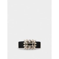 로저비비에 팔찌 Roger Vivier Broche Vivier Buckle Bracelet in Leather REWCO690100XMA2505