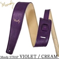 Moody Leather Leather - 2 - Std Violet Cream 무디 스트랩