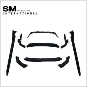 BMW X7 G07 에어로키트 에어로킷 (유광블랙 / 2019년 이후 적용)