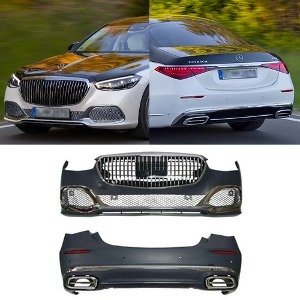 벤츠 S클래스 W223 마이바흐룩 스타일 바디킷 풀세트(DTR투과그릴포함 풀세트가격)