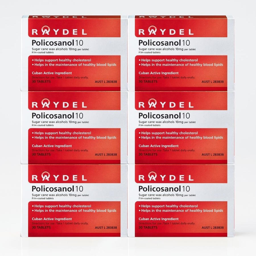 쿠바산 <b>레이델 폴리코사놀 10</b> 10mg 180정 6개월분