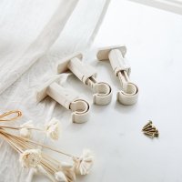 (모던하우스 공식몰) 25MM 아이보리 조절 브라켓 3PCS