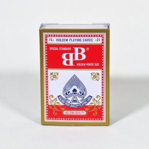 보드게임 BB 카드 홀덤 전용 양면 발포 플레잉 카드(수입 원단)